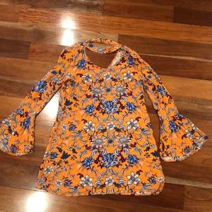 Floral target dress
